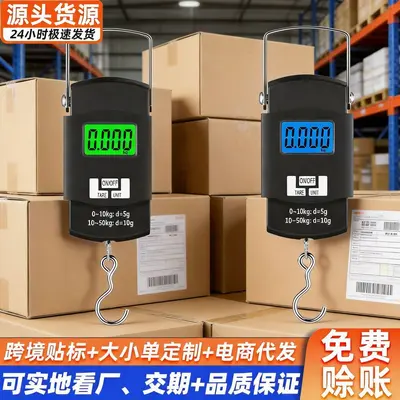 Portable electronic scale 50kg high precision spring mechanism
