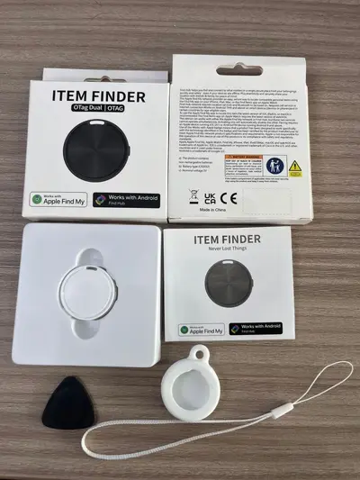 Schlüsseltracker Apple Android kompatibel Bluetooth Verschlussverlust-Schutz - 13