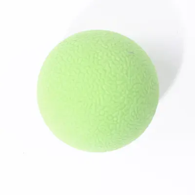 Solid Rubber Dog Ball, Indestructible Elastic TPR Chew Toy - 6