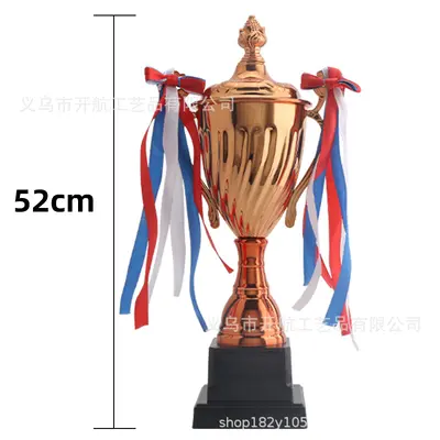 Gold, Silver and Bronze Metal Trophy Cups for School Sports - 9