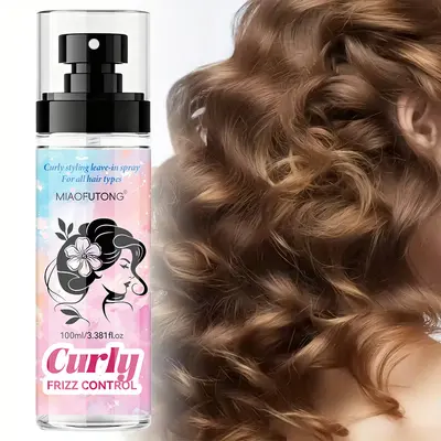 Curl Defining Styling Spray, Anti-Frizz, Moisturizing, Volumizing - 4