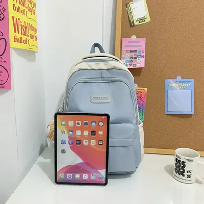 Large-Capacity School Backpack for Students, Japanese Korean Style - 3