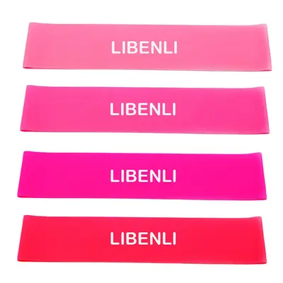 Lateks halka gergi bandı lateks halka fitness bandı gergi yoga direnç bandı kalça ince halka spor elastik halka - 6