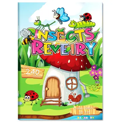 Children's 5-Book Sticker Book Set for Early Learning and Focus - 10