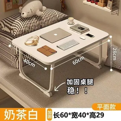 Bed-mounted small desk, bay window desk, bedroom computer desk, foldable desk, dormitory study desk, extra-large upper bunk desk - 8