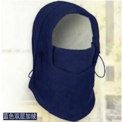 Winter Velvet Waterproof Hat, Fleece Cycling Hat and Warm Face Mask - 12