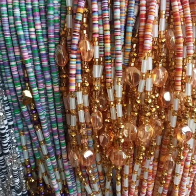 European-Style Waist Chain, Handmade Beach Waist Beads