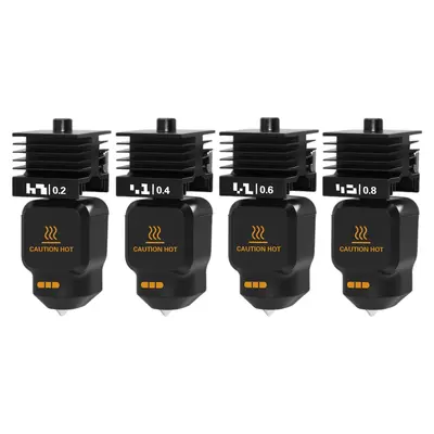 TZ Bamboo P2S/H2D/X2D All-in-One Hotend High-Flow HF Nozzle Non-Removable 3D Printer Nozzle