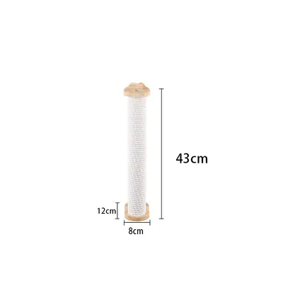 Sisal Cat Scratching Post with Climbing Column Toy, Scratch-Resistant - 10