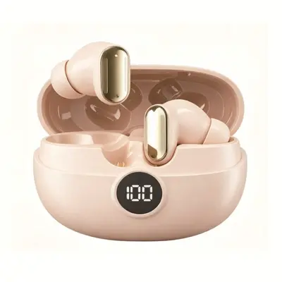 Y600 kabelloser Bluetooth-Kopfhörer mit Kurzstiel, In-Ear, lange Akkulaufzeit