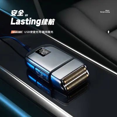 Hin- und hergehender Elektrorasierer für Kopf und Bart