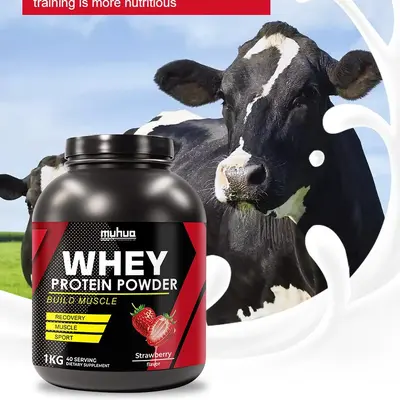 Whey protein tozu, 2 lbs, yüksek proteinli, düşük yağlı spor ve fitness takviyesi - 3