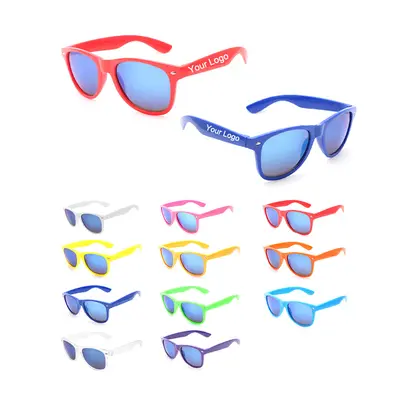 Monochrome Stud Coated Sunglasses with Custom Logo - 1