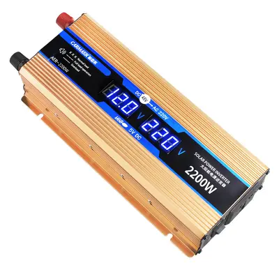 KFZ-Wechselrichter 12V/24V/48V auf 220V, 500W-3000W, AC/DC - 5