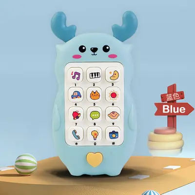 Çocuk simülasyon cep telefonu oyuncağı, müzikli, multifoksiyonel - 7