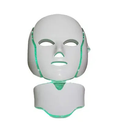 Cross-border home beauty equipment photon skin rejuvenation device LED color light spectrometer beauty device with neck mask 7-color beauty device - 9