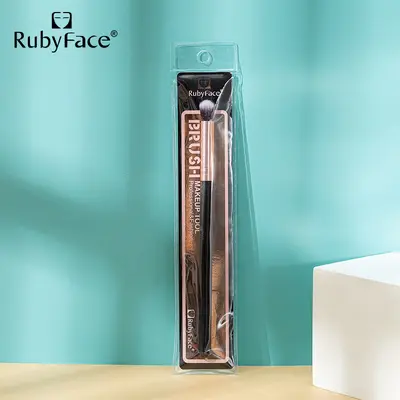 RUBYFACE Einzelner Puderpinsel klassisch schwarz gold in PET-Box Make-up Make-up Werkzeug Make-up Set Pinsel - 12
