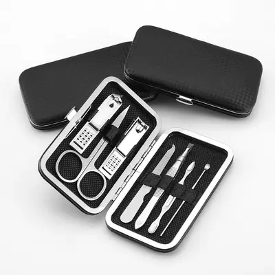 7-Piece Manicure Pedicure Set with Nail Scissors - 4