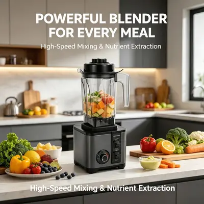 Kommerzieller 8-in-1-Mixer Hochleistungs-Standmixer - 2