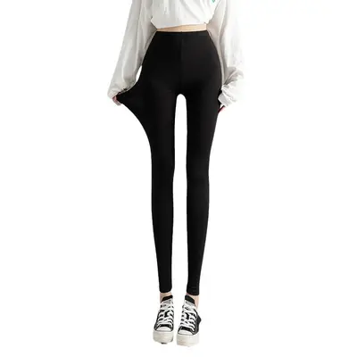 Modal-Leggings 7/8-Länge, Große Größen, elastisch, auch als Außenbekleidung - 5