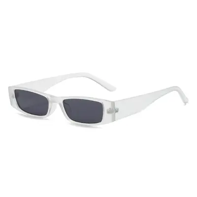 Retro Small Square Frame Sunglasses with UV Protection - 11