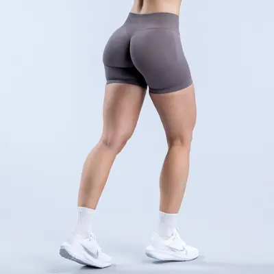 28 Renk Yoga Taytı, Dikişsiz Spor Şortu, DF Yoga Şortu - 8