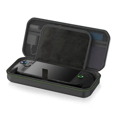RG XBX Ally Handheld Game Console Storage Bag + RG XBX Ally Tempered Glass Film + Joystick Cap Hard Case Set