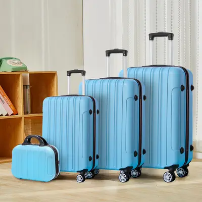 ABS+PC Luggage Set with Combination Lock and Universal Wheels - 12