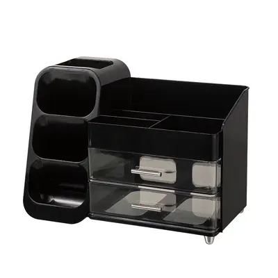 Large capacity cosmetics storage box, multifunctional organizer - 6