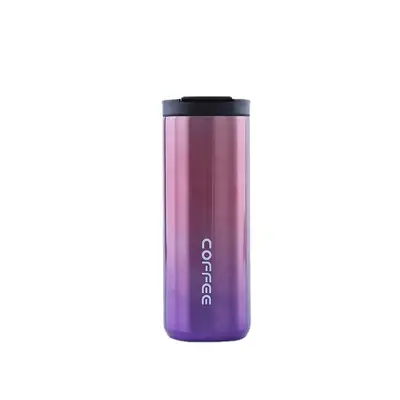 Gradient Color Stainless Steel Insulated Travel Mug for Office - 6