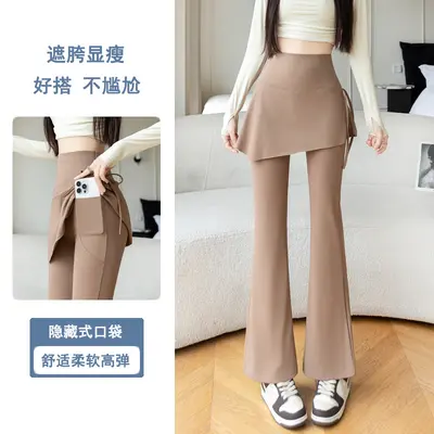 Women's High-Waist Butt-Lifting Leggings with Pockets, Plus Size - 8