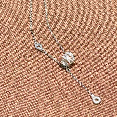 S925 gümüş saçaklı kolye kadın tasarım - 4