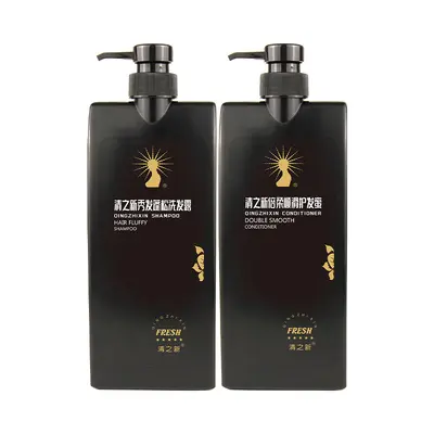 Qingzhixin Anti-Dandruff Shampoo and Conditioner Set, Moisturizing - 12