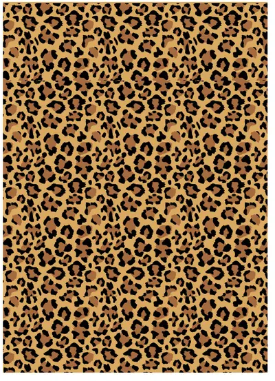 Leopard Print Women's Yoga Set with Sports Bra and High-Waist Pants - 12