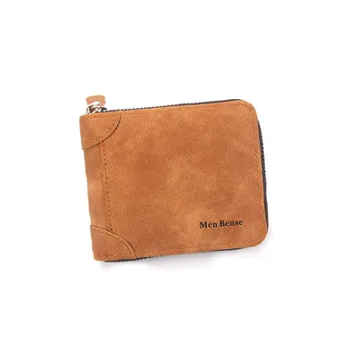 Men's Matte Wallet with Chain, Multi-Card Slots and Coin Pocket - 6