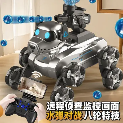 8-Wheel Stunt Robot Dog RC Car with Camera and Gesture Sensing - 4