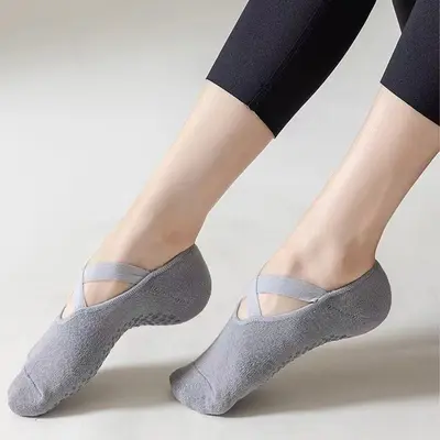 Yoga and Pilates Socks for Women, Non-Slip, Summer, Indoor Fitness