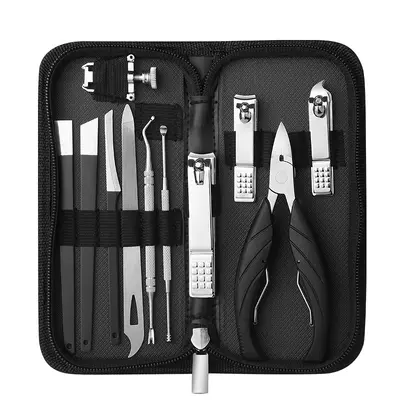 Pedicure Tool Set with Falcon Nose Pliers for Ingrown Nails - 6