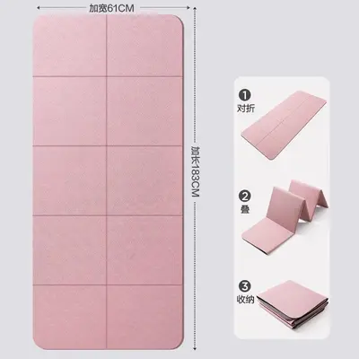 Foldable Thick Double Yoga Mat - 6