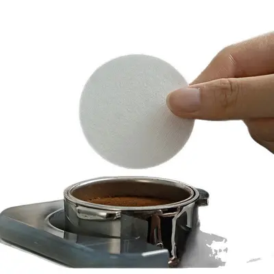 Runde Kaffeefilterpapiere für Moka-Kanne und Pour-Over