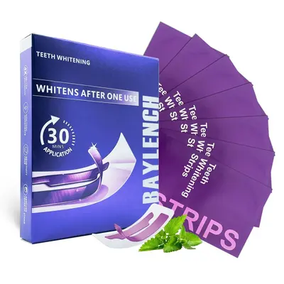 Dry whitening strips V34 purple non-slip protective