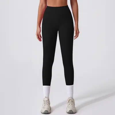 Women's Seamless High-Waist Peach Butt Yoga Pants, Quick-Dry - 9