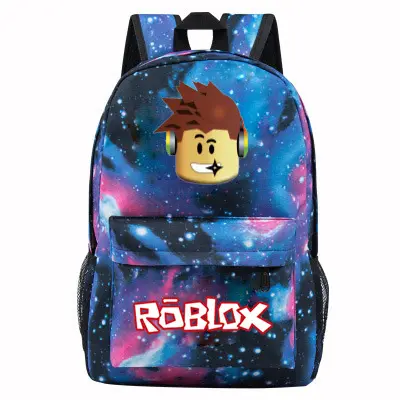 Roblox Starry Sky Unisex Backpack with Laptop Compartment for High School - 4