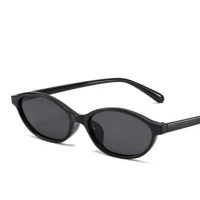Round Frame Retro Sunglasses, Green, Small Face Fit - 7
