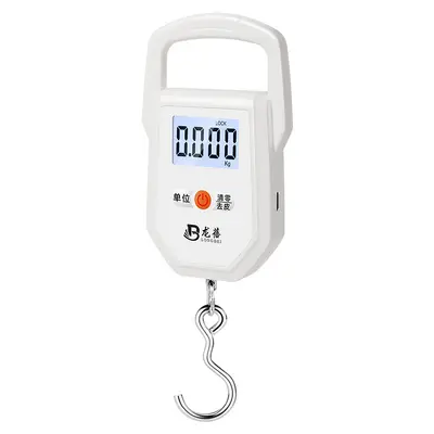 Taşınabilir elektronik terazi küçük elektronik el terazisi şarjlı balık tutma terazisi kargo yay terazisi elektronik tartı bagaj terazisi - 6