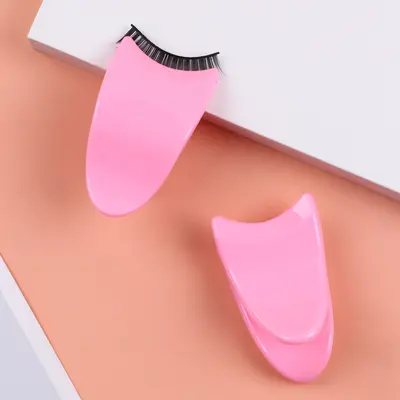 False eyelash applicator eyelash tweezers tool beauty tool eyelash curler stickers for girls false eyelash borders cross-border delivery - 2