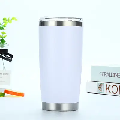 Sınır Ötesi 20oz 304 Paslanmaz Çelik Çift Katmanlı Vakumlu Araç Bardağı - 7