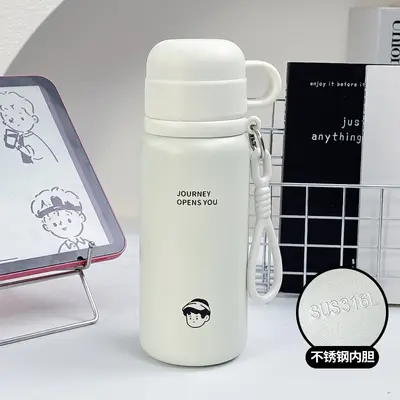 316 Stainless Steel Insulated Tumbler with Tea Infuser and Straw - 8