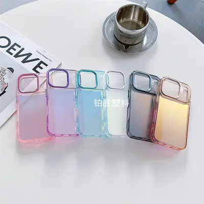 厂家直销适用OPPO A78高品质A58透明A57亮影变色龙防摔保护套Case - 3