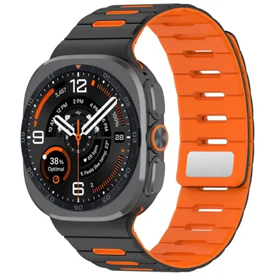 Магнитный силиконовый ремешок для Samsung Galaxy Watch Ultra2, магнитный ремешок для Samsung Ultra2 - 10
